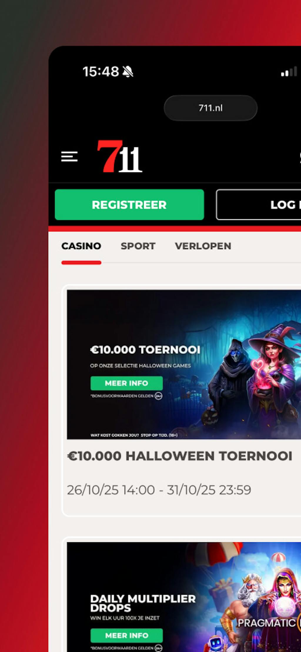 711 casino bonus