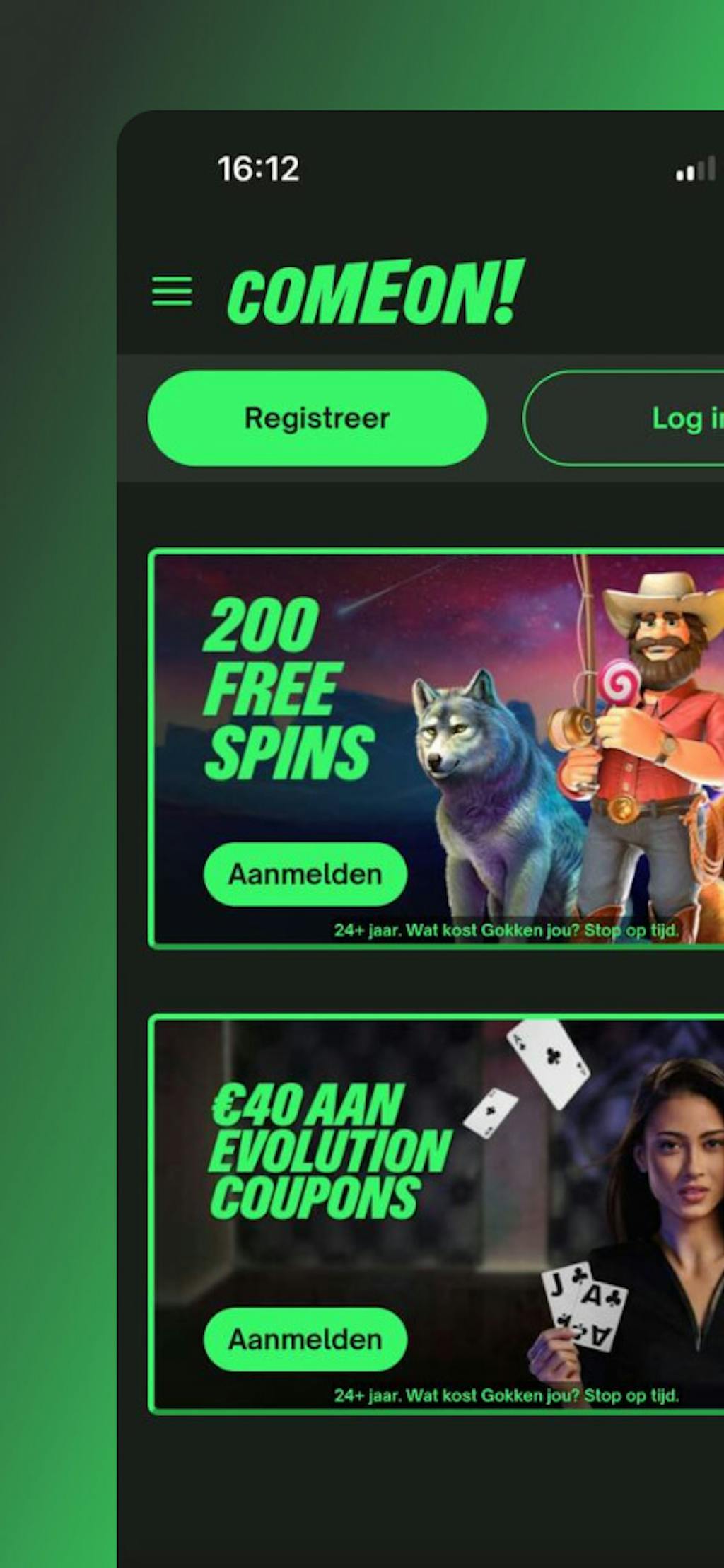 comeon casino bonus