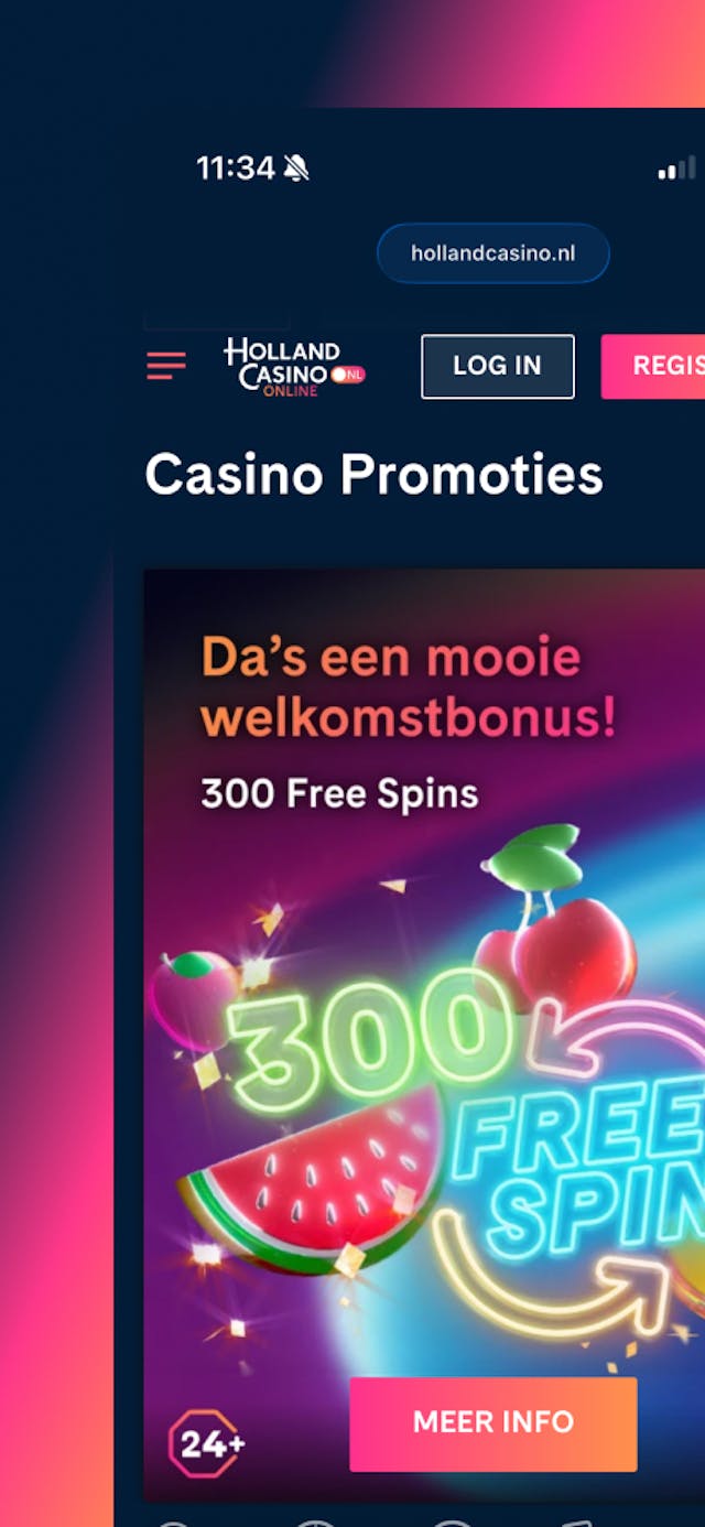holland casino bonus