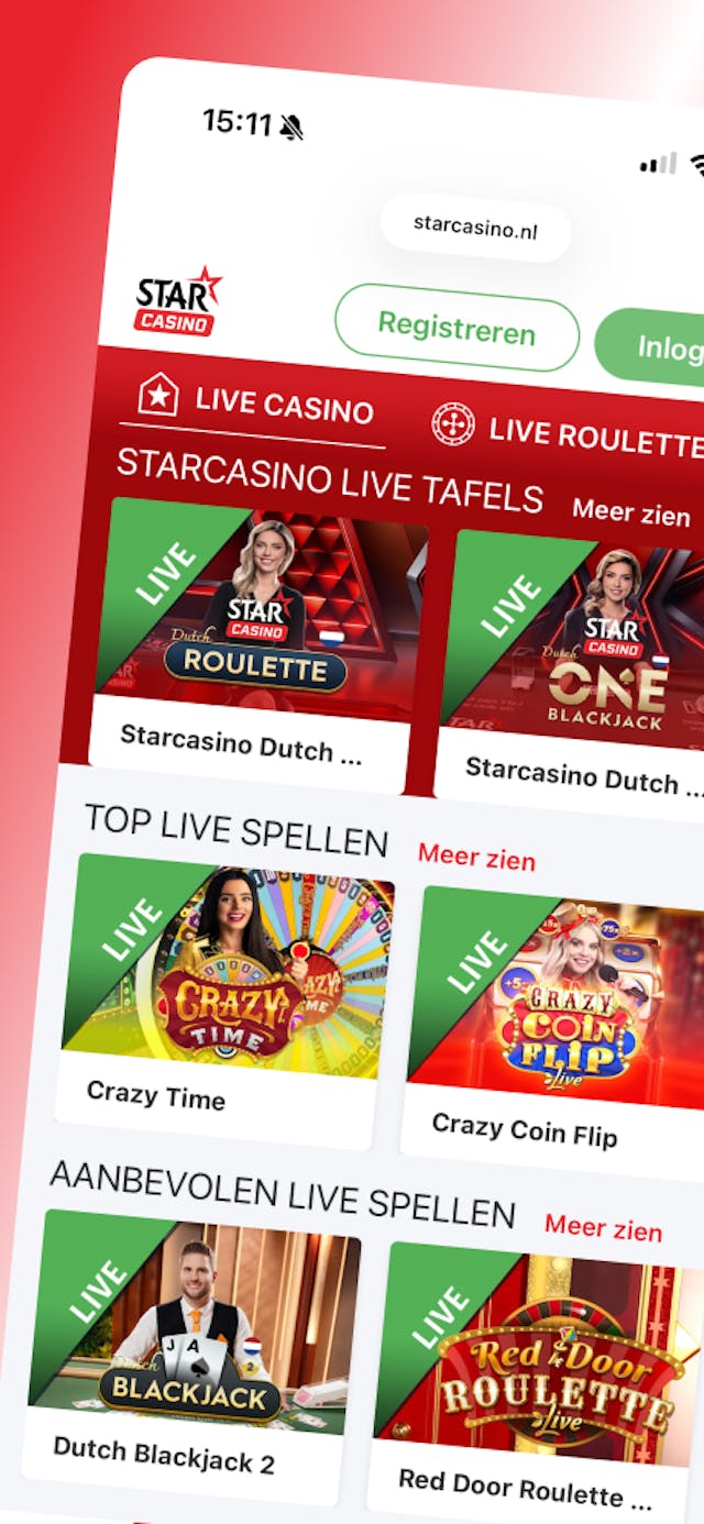live casino bij starcasino