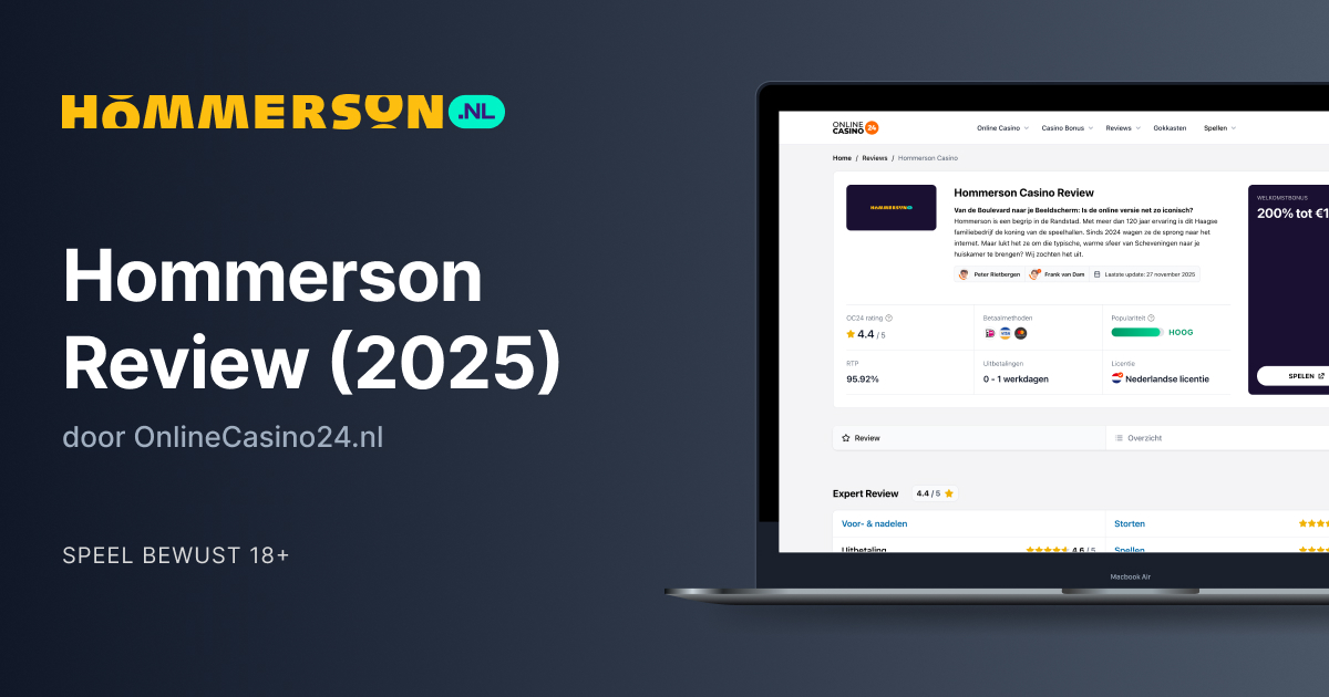 Hommerson Casino Review Afbeelding