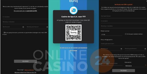 Account aanmaken bij een online casino met iDEAL