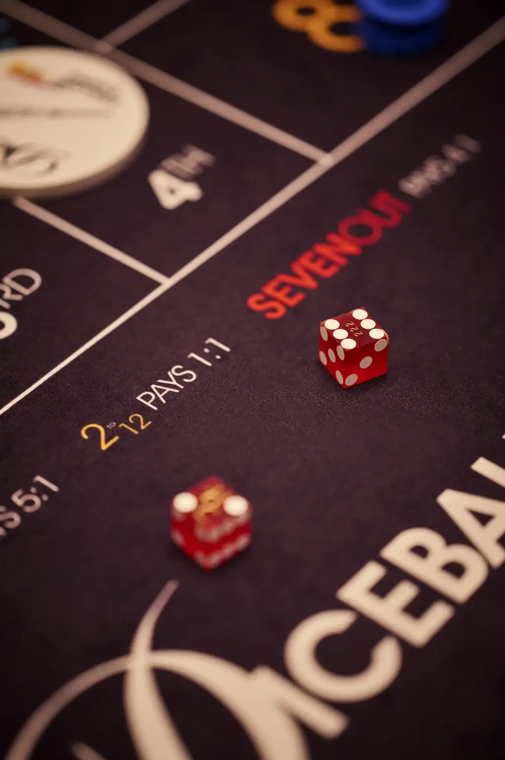 diceball tafel bij holland casino