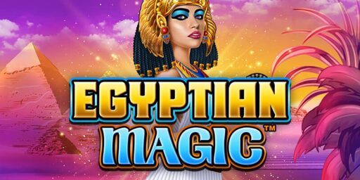 Egyptian Magic gokkast met Egyptisch thema en cartoonstijl