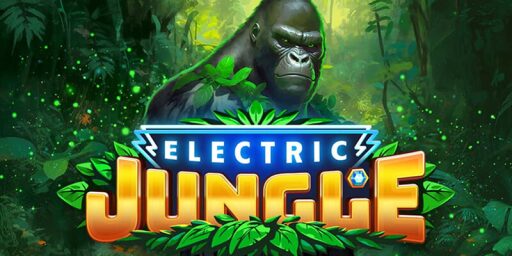 Electric Jungle gokkast met gouden gorilla's en junglethema