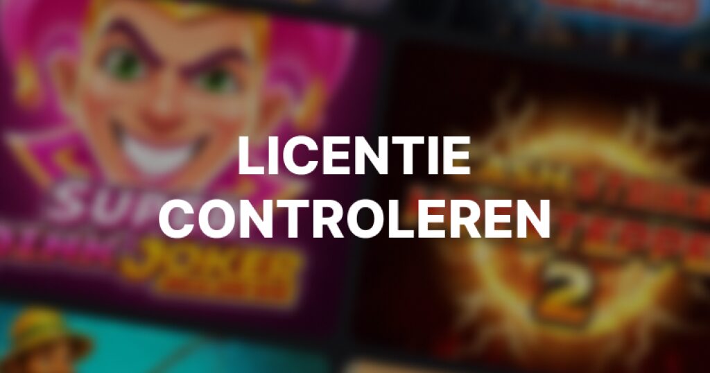 licentie controleren