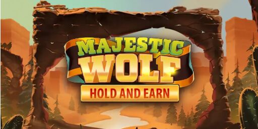Majestic Wolf gokkast met wolven en besneeuwde bergen