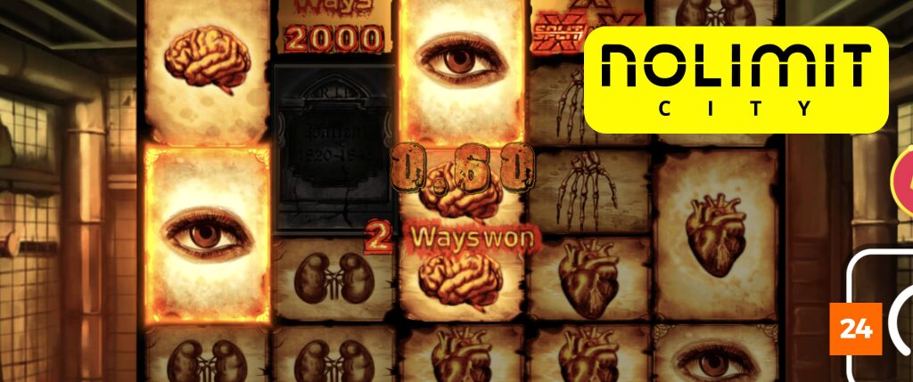 Mental slot met horror- en krankzinnigenthema van Nolimit City