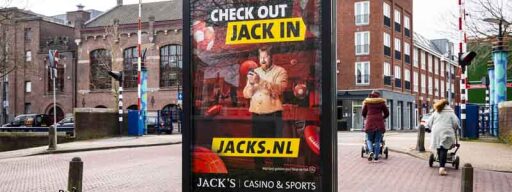 Vanaf 2023 verbod op buitenreclame voor online gokken in Tilburg