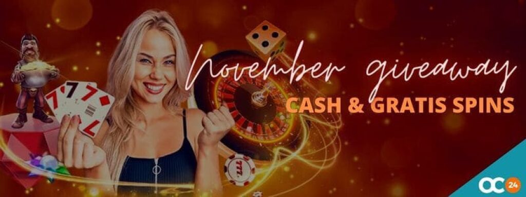 Win speciale november giveaway van €2500