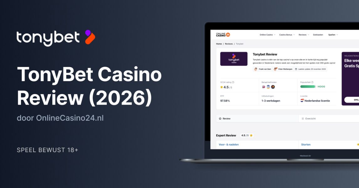 sertificēts TonyBet Casino high roller bonuss valstī Latvia