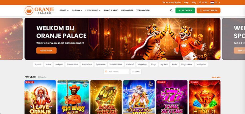 Oranje Palace Casino review eindoordeel 2026