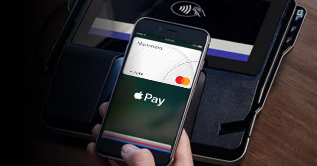 selecteer apple pay als betaalmethode