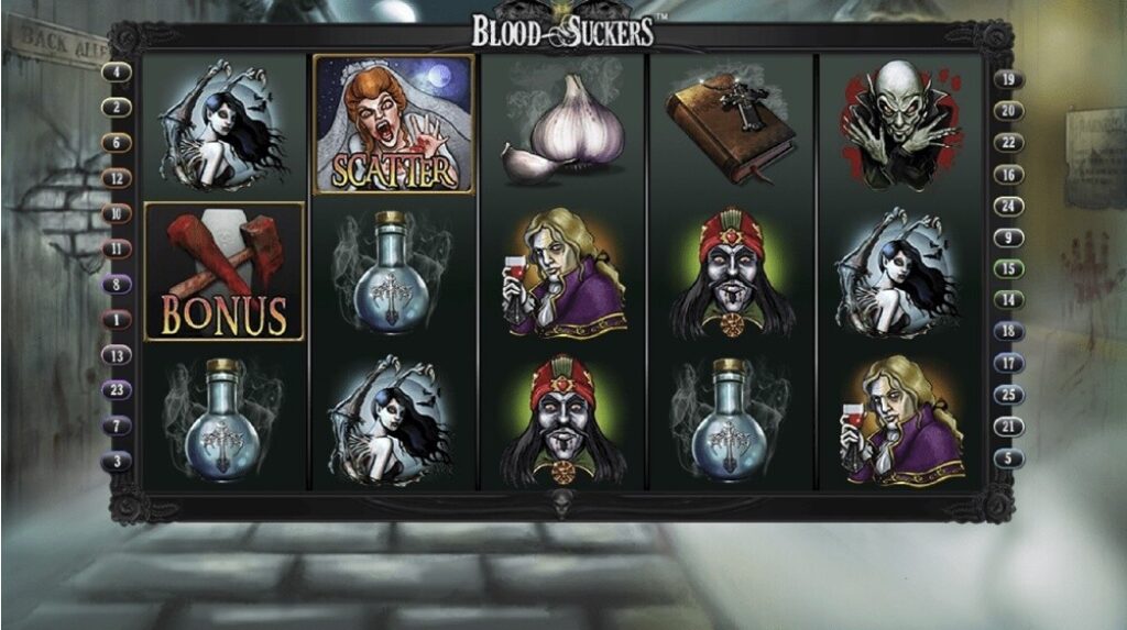 blood suckers bonus game