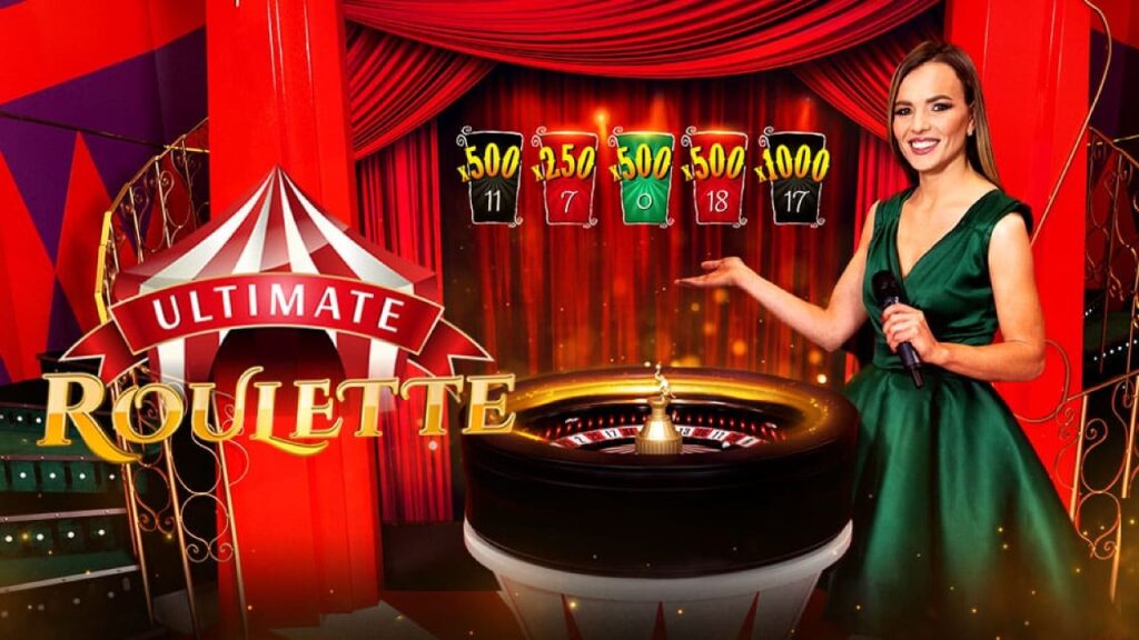 Spelbeeld van Ultimate Roulette van Ezugi
