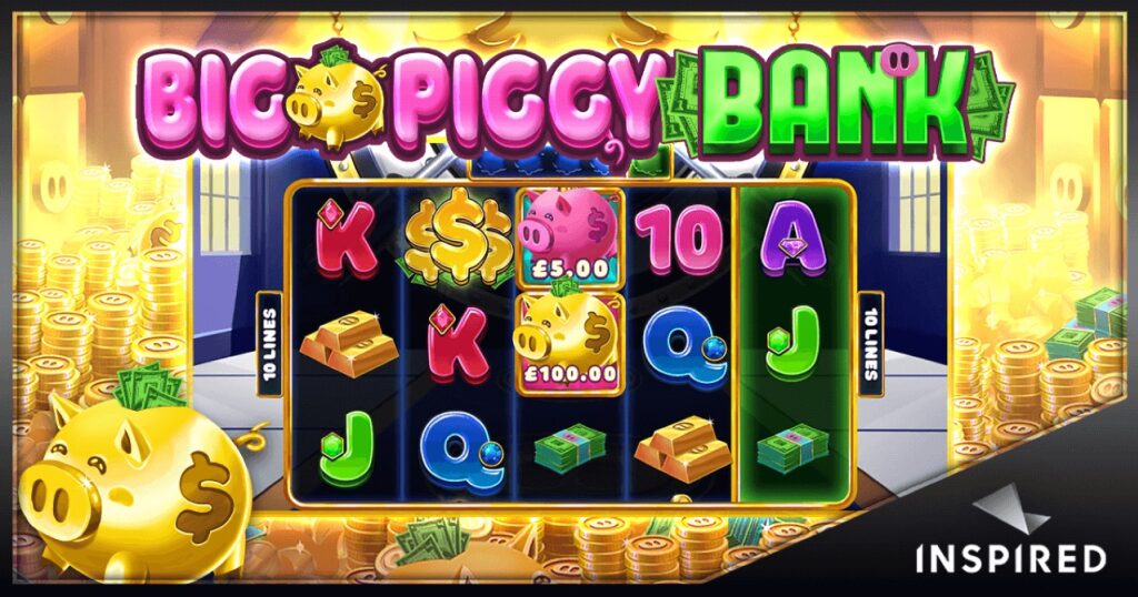 Spelbeeld van Big Piggy Bank van Inspired Gaming