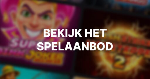 bekijk spelaanbod