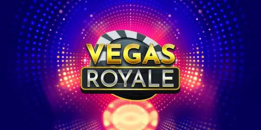 Vegas Royale gokkast met Las Vegas thema en kleurrijke chips