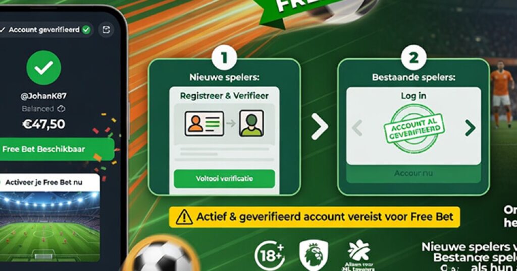 zorg dat je account geverifieerd is