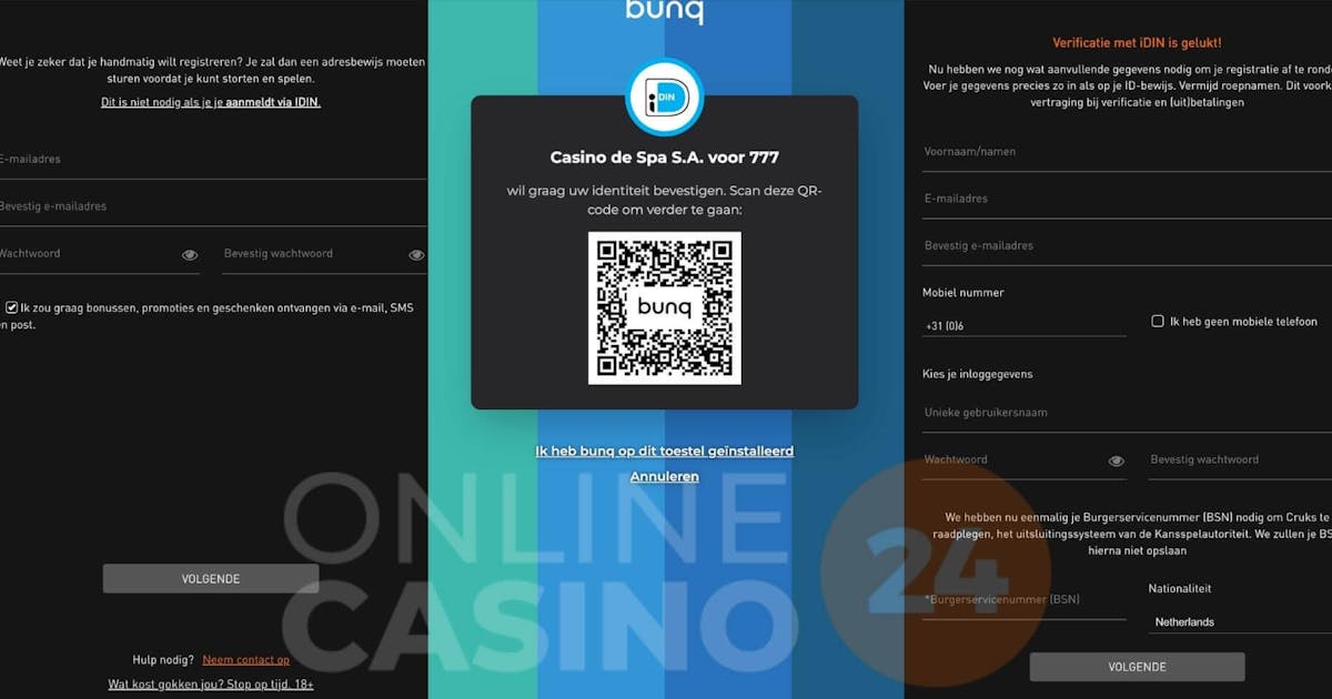 aanmelden ideal casino