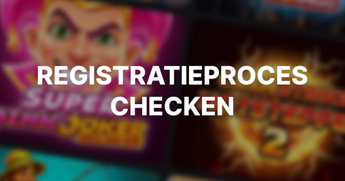 registratieproces bekijken