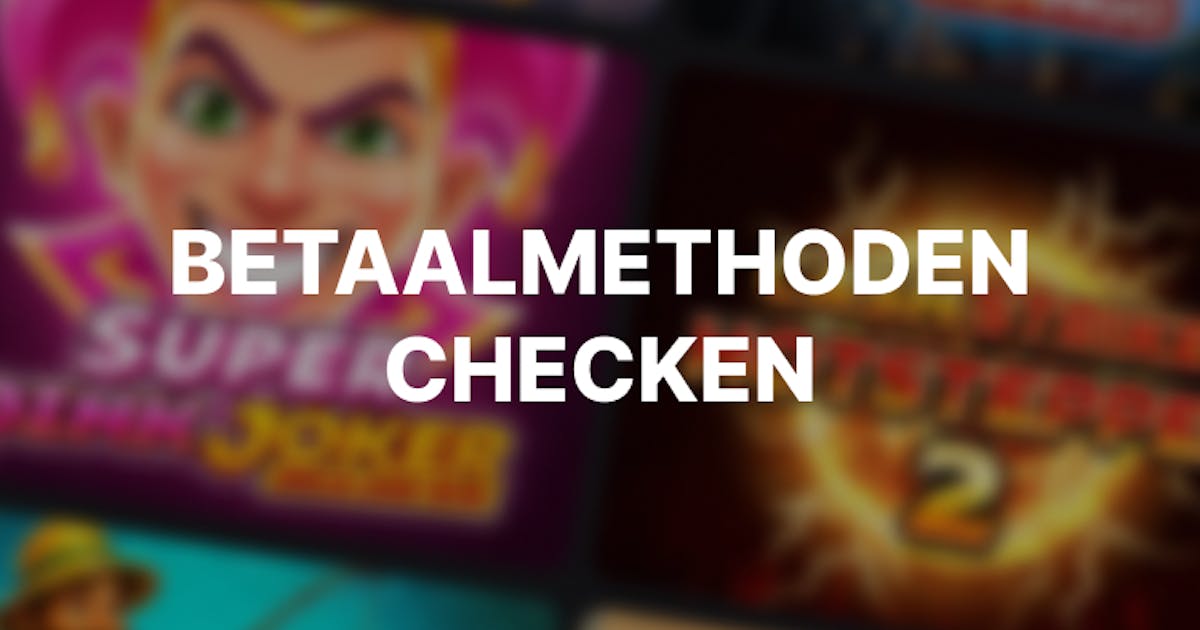 betaalmethoden checken