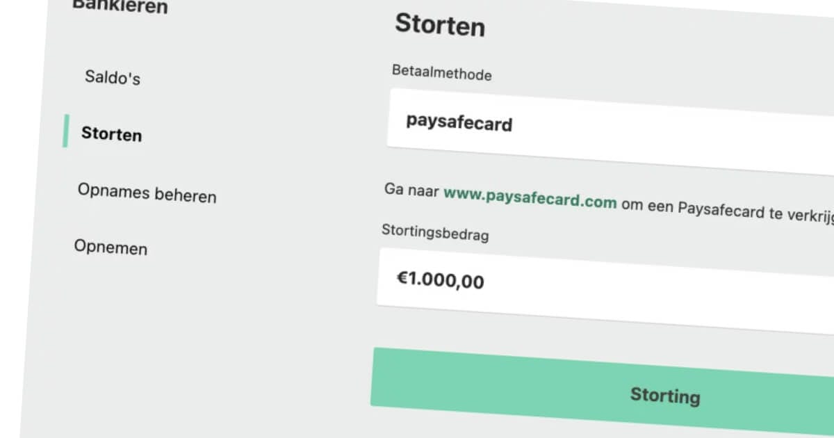 storten in mobiele online casinos