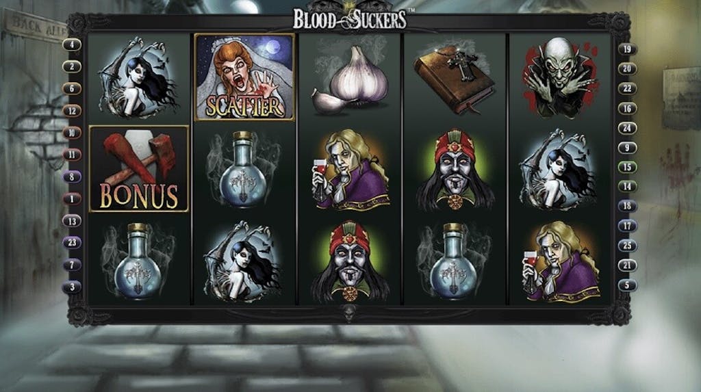 blood suckers bonus game