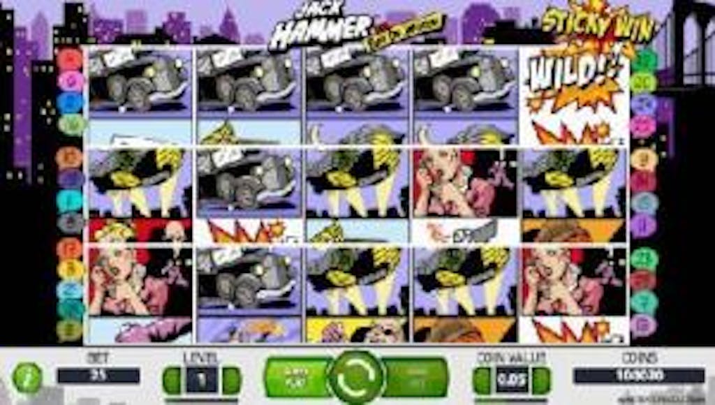 Jack Hammer slot gameplay