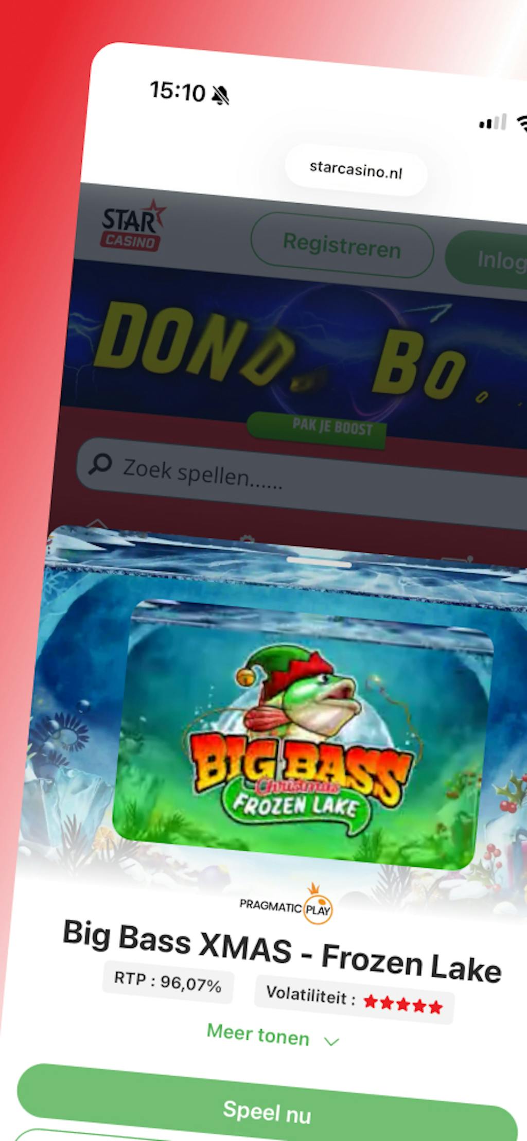 Starcasino Slotgame (Big Bass)