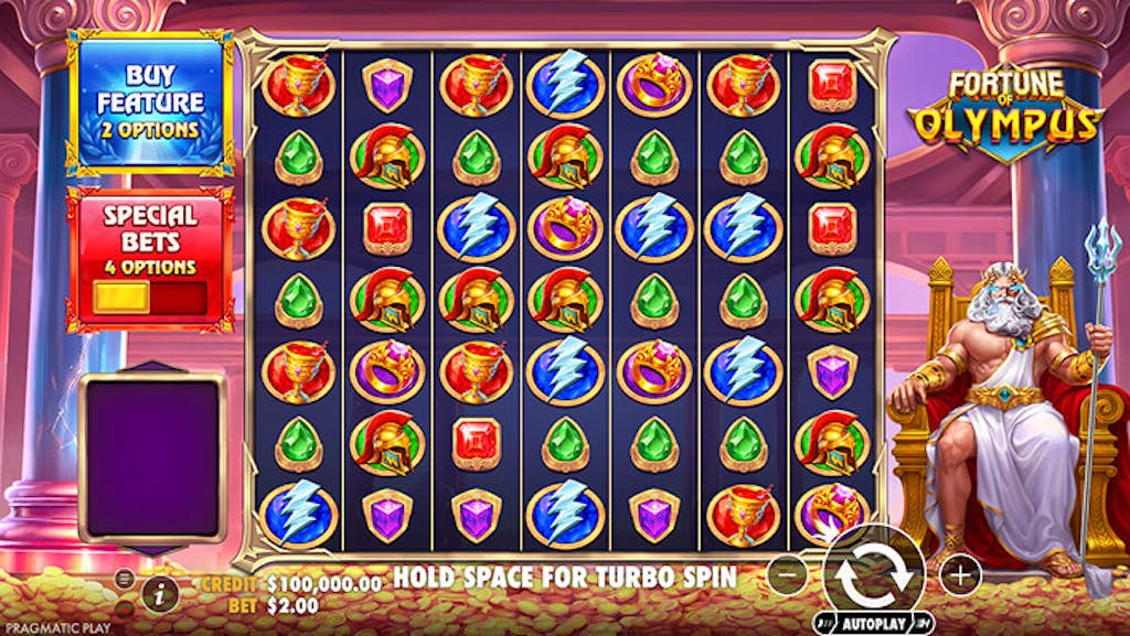 fortune of olympus gokkast