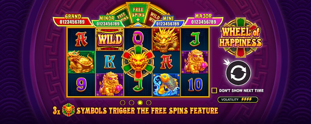 gameplay van wheel of happiness