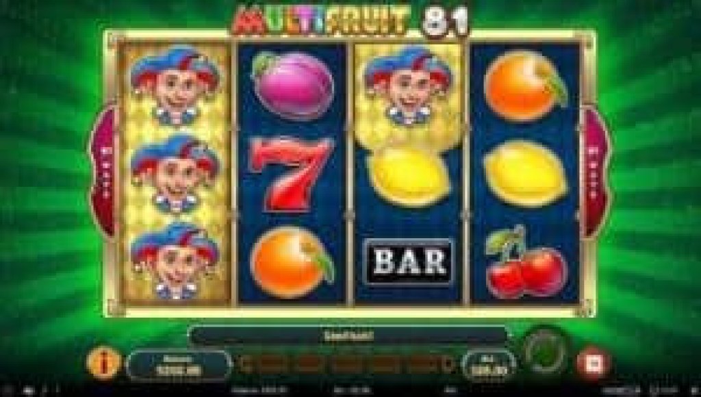 multifruit gokkast screenshot.