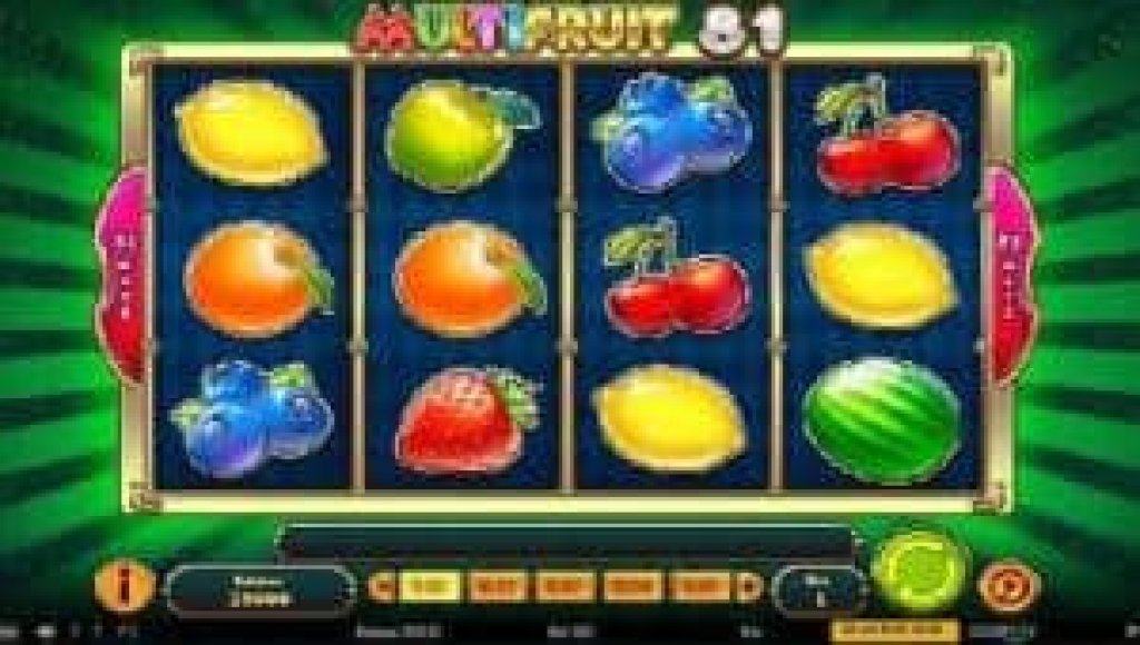 multifruit gokkast screenshot.