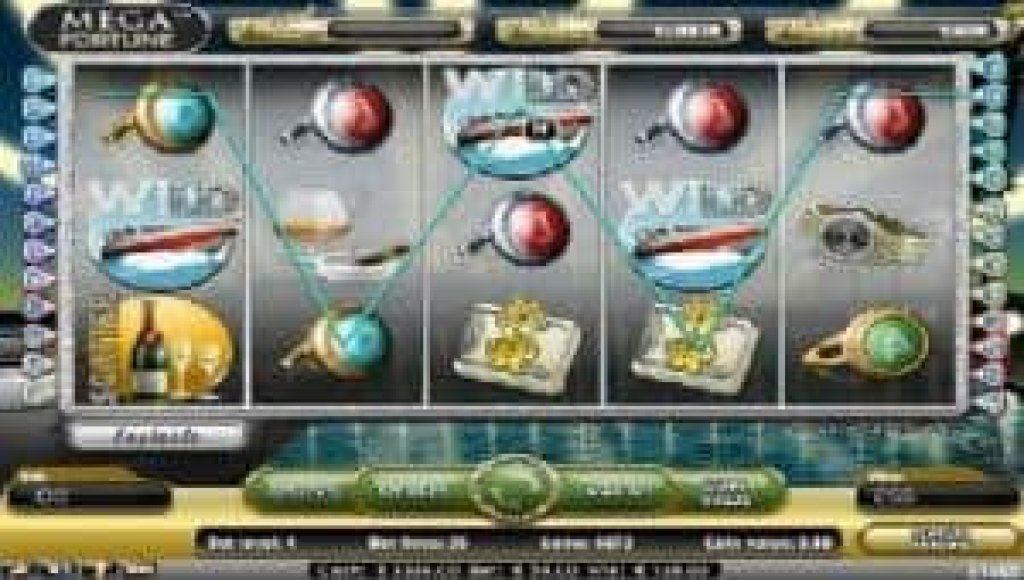 mega fortune lines.