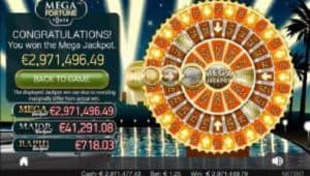 mega fortune gokkast.
