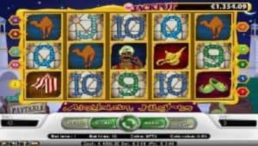 arabian nights slot screenshot