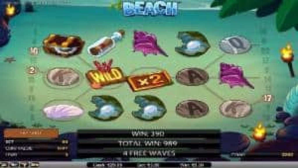 beach gokkast wilds