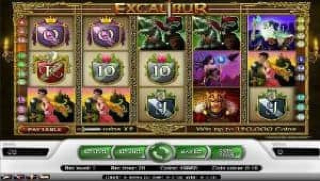excalibur slot spins.