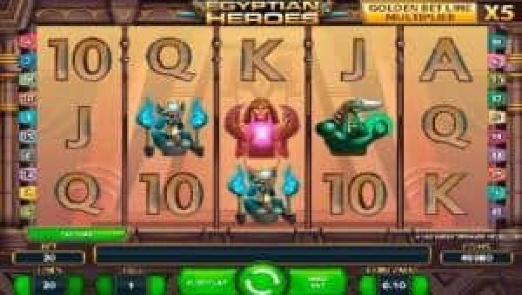 egyptian heroes gokkast spins.