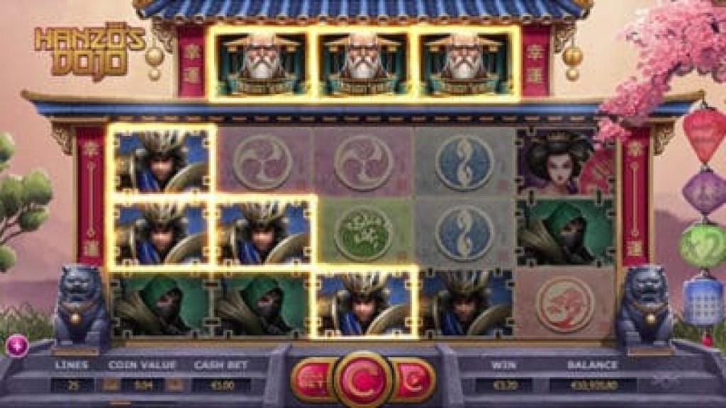 hanzo dojo free spins.