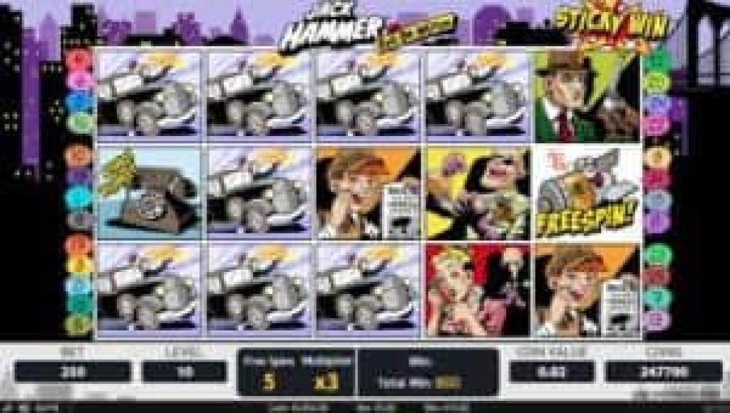 jack hammer free spin.