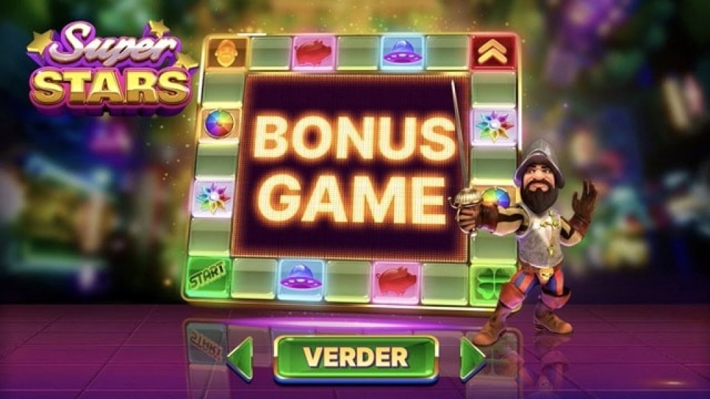 super stars bonus spel.