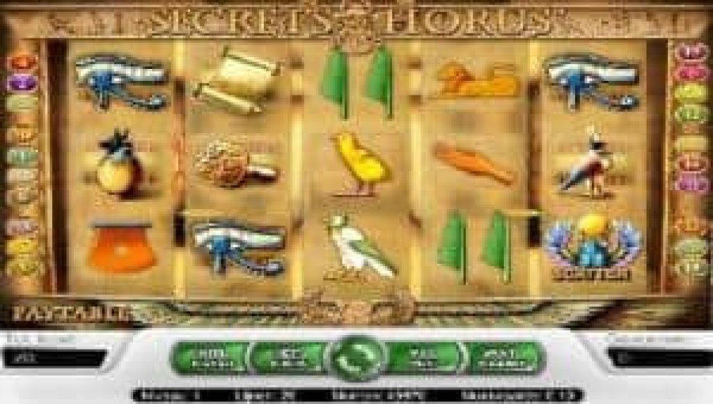 secrets of horus slot win.