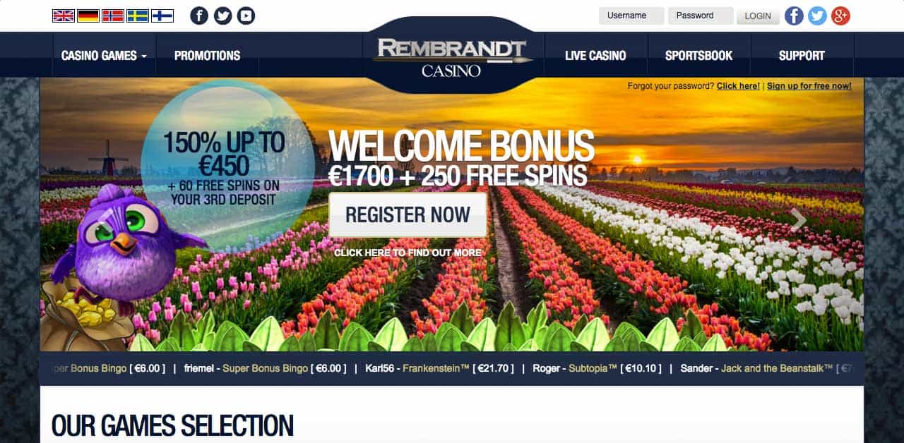 rembrandt casino Review